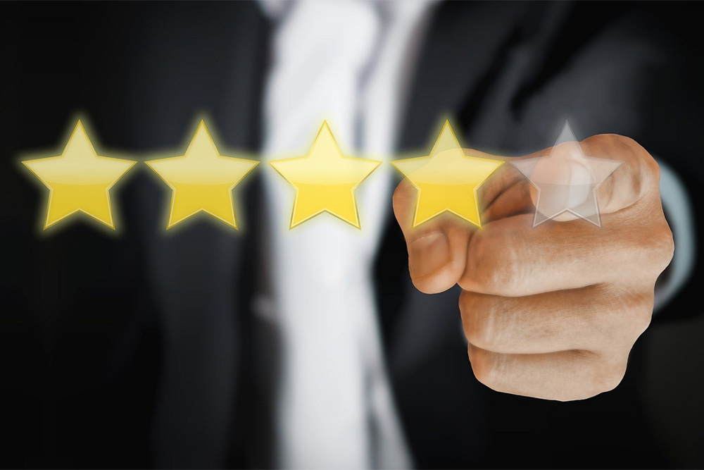 Positive Customer Ratings