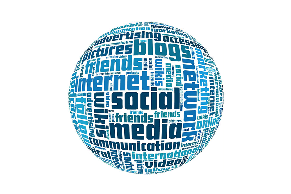 A Social Media And Internet Advertising Concept